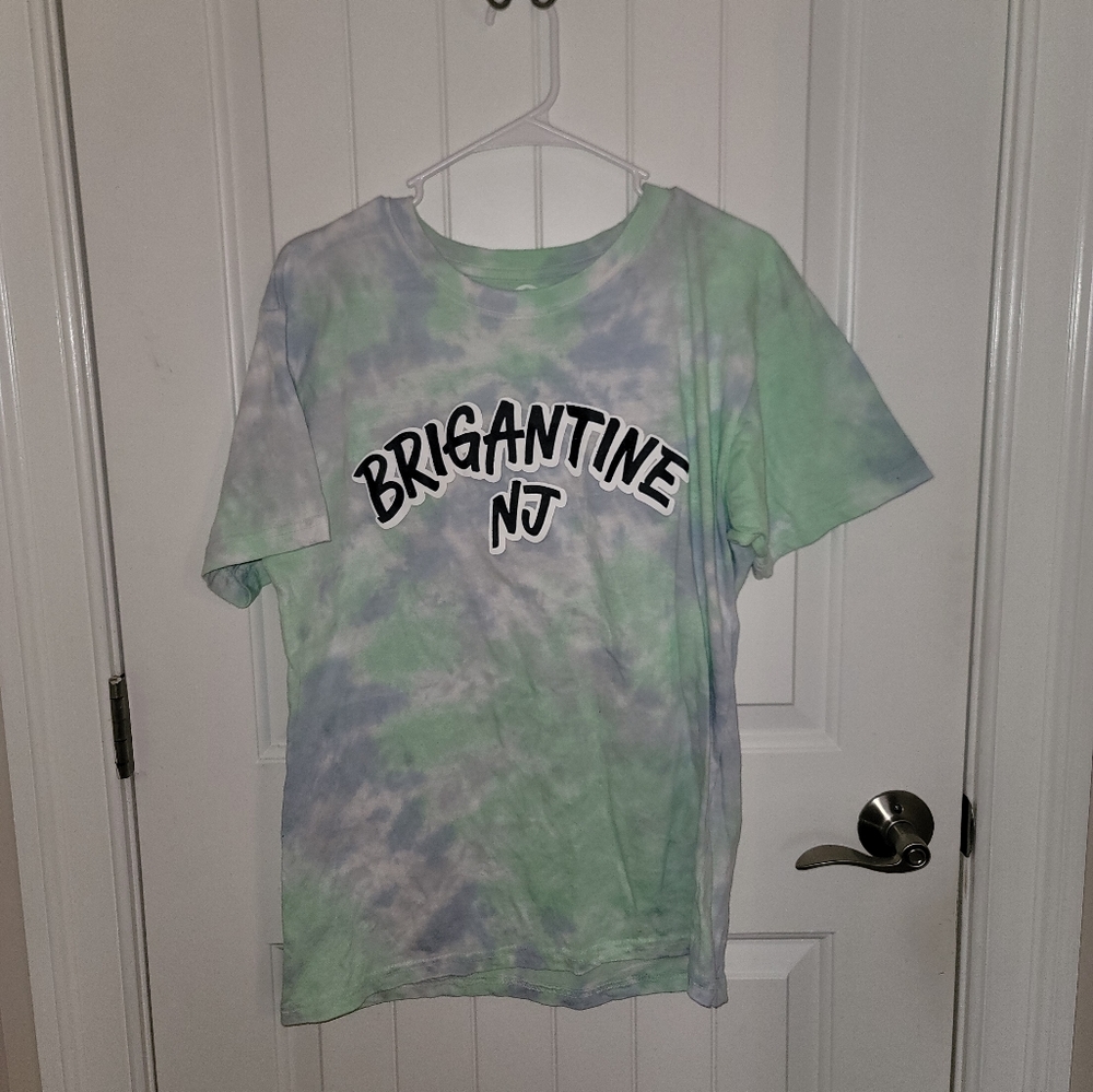 NWOT Brigantine Beach NJ TyeDye Short Sleeve Tee Small
